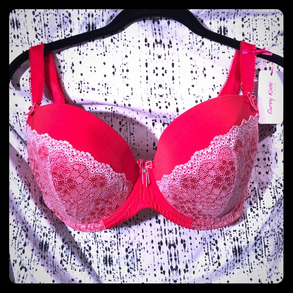 NWT Curvy Kate Temptress Plunge Bra 36FF